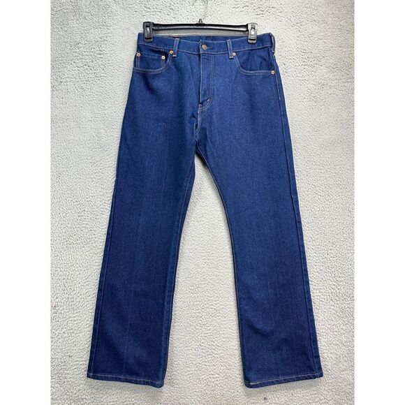 Levis 517 Jeans Men 34X32 Blue Bootcut Denim Pants Red Tab Cowboy Western Preppy